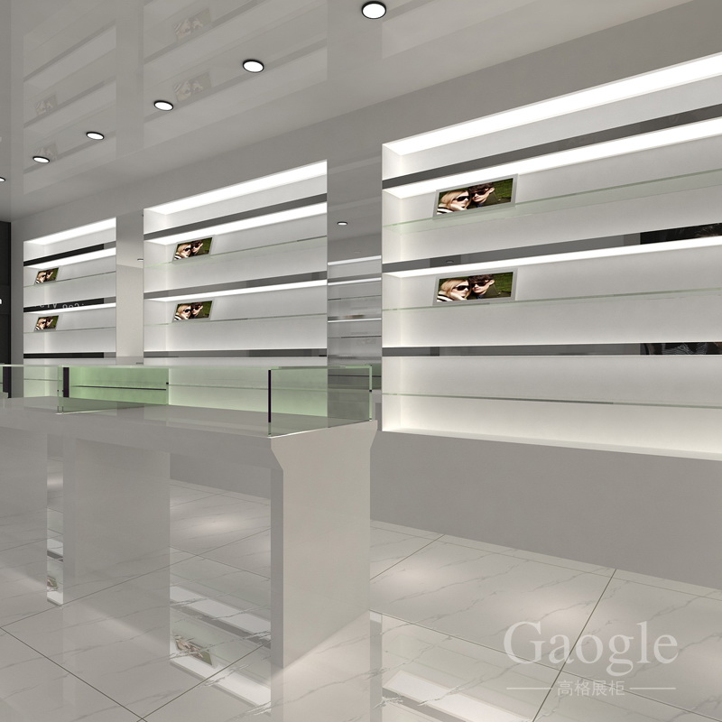 Swire glasses shelves