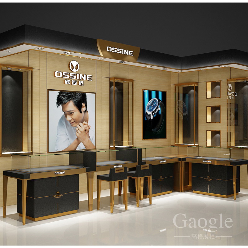 Clock display case